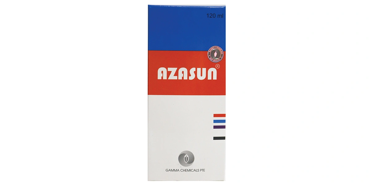 Dầu gội Azasun giảm ngứa da đầu, sạch gàu chai 120ml - 1